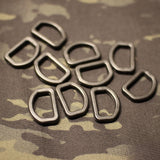 1" Acetal D-Rings - 10 Pack