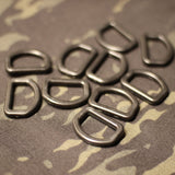 1" Acetal D-Rings - 10 Pack