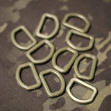 1" Acetal D-Rings - 10 Pack