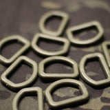 1" Acetal D-Rings - 10 Pack